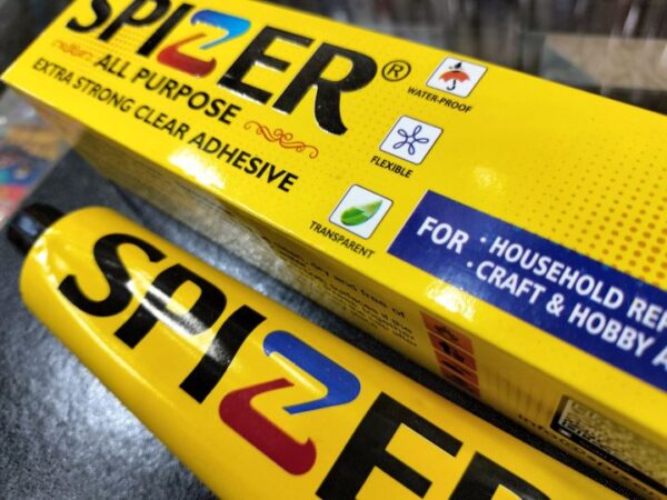 Spizer All Purpose Adhesive Glue – Strong, Clear, Fast-Drying Bond for Wood, Fabric, Plastic & More (Multiple Sizes) - Image 2