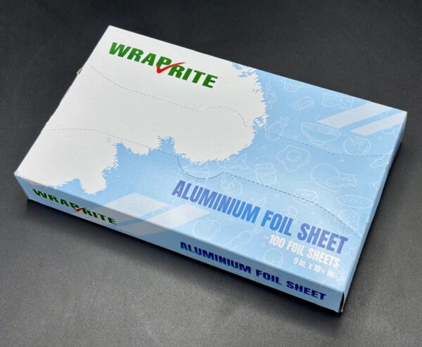 Aluminum Pop-Up Foil Sheets – Heavy Duty Pre-Cut Foil Dispenser Box | 100 sheets - Image 3