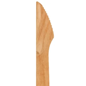 Birchwood Wooden Knife – 140mm Eco-Friendly Cutlery for Kunafa, Desserts & More | Biodegradable Disposable Knife