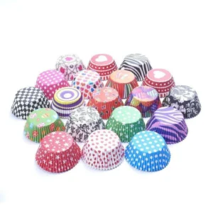 Multicolor Cupcake Liners – Brighten Up Your Baking | 100 Pcs