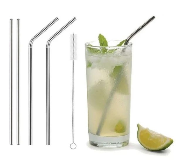 stainless steel straws