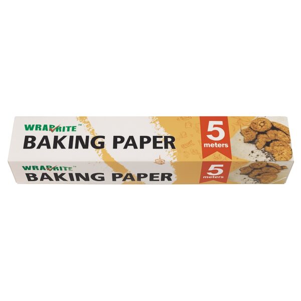 Brown Non-Stick Baking Paper Roll – 5 Meters | Grease-Free Baking Solution - Image 3