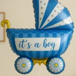 its a boy foil balloon