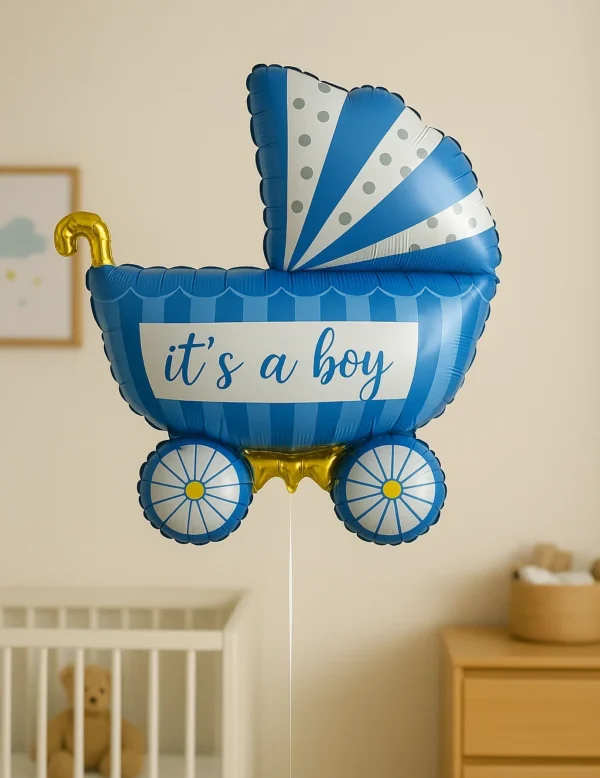 "It’s a Boy" Foil Balloon – Baby Shower Decoration