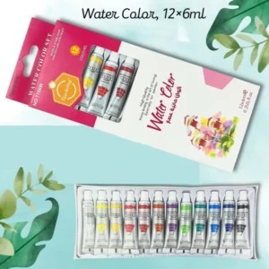 KeepSmiling Water Color Set – 12 Tubes (6ml Each) | Vibrant Water-Based Paints for Art & Craft