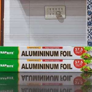 Wraprite Aluminum Foil Roll with Built-in Cutter